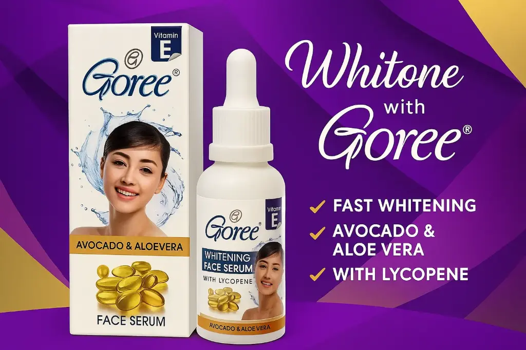 Goree Whitening Serum + Beauty Cream